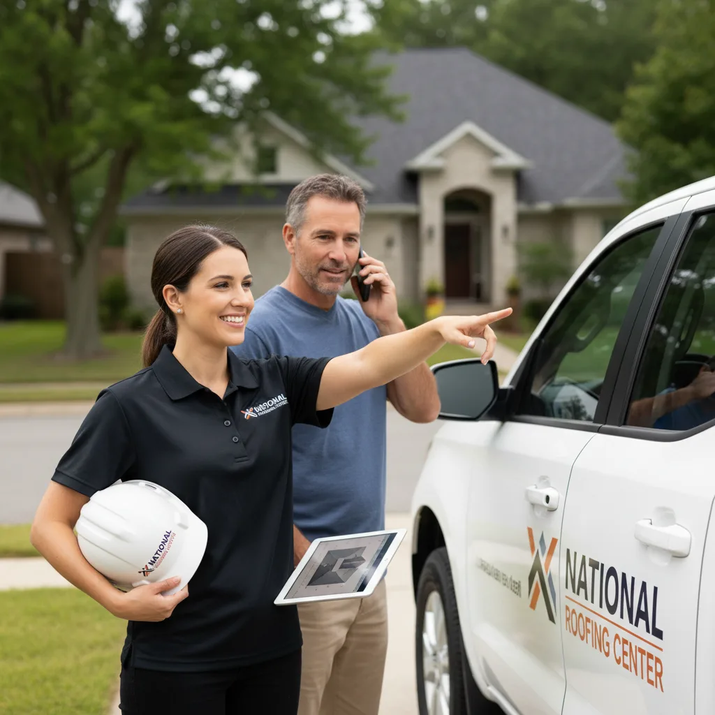 National Roofing Center customer support in Hagerhill